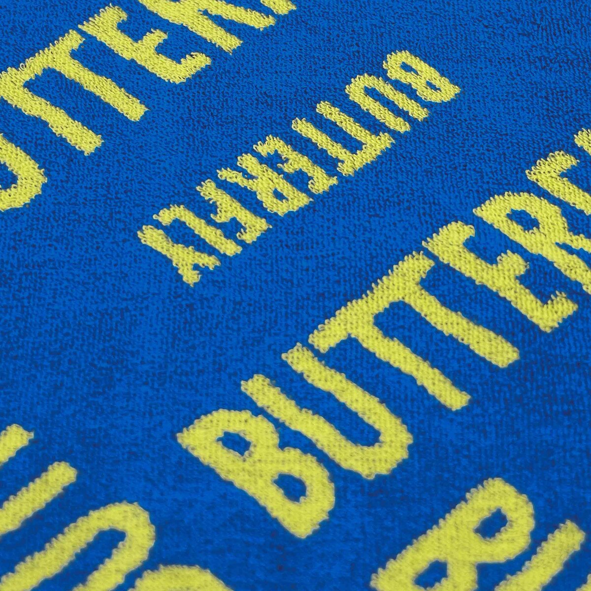 Butterfly Ramic Sports Towel - Royal Blue - Close-Up